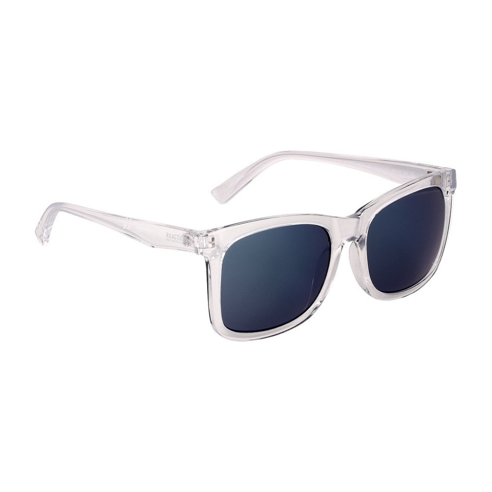 Kenneth Cole Reaction Clear Frame Smoke Sunglasses